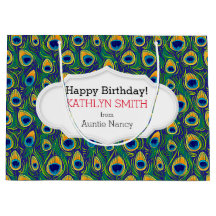 Peacock Feather Animal Print