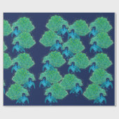 Peacock Feather Art "Peacock lover" Cadeaupapier (Vlak)