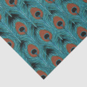 Peacock Feather Art Peacocks Feathers Artwork Tissuepapier (Detail)