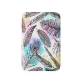 Peacock Feather Badmat (Voorkant Verticaal)