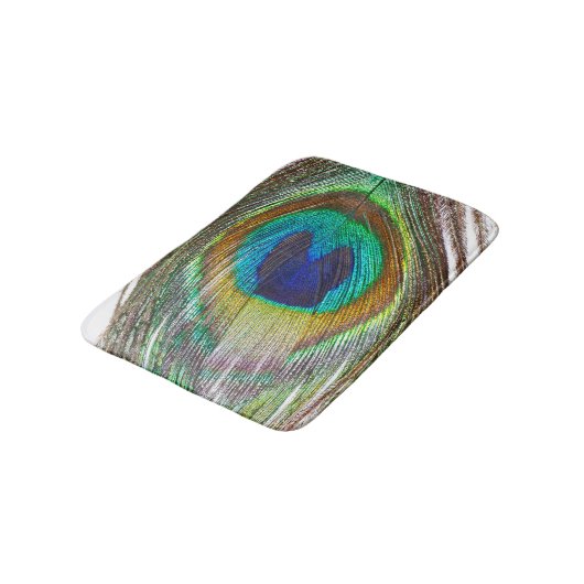 Peacock Feather Badmat (Gekanteld)