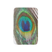 Peacock Feather Badmat (Voorkant Verticaal)
