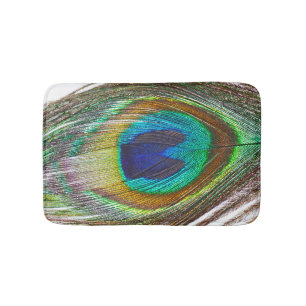 Peacock Feather Badmat