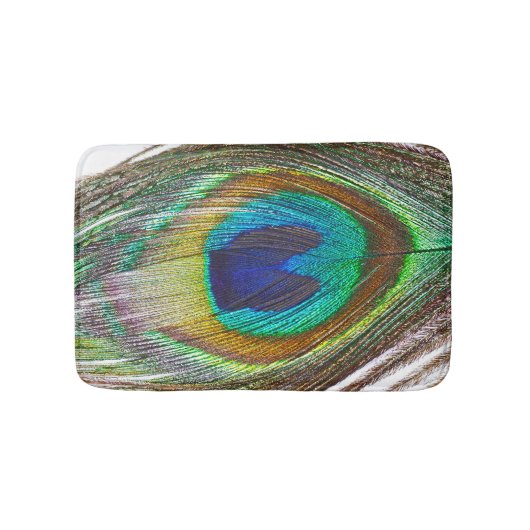 Peacock Feather Badmat (Voorkant)