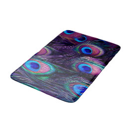 Peacock Feather Badmat