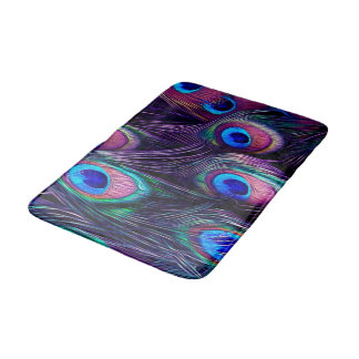 Peacock Feather Badmat