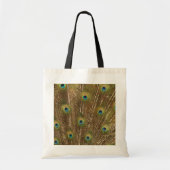 Peacock Feather Bag Tote Bag (Voorkant)