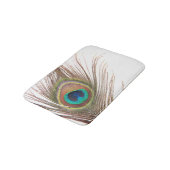 Peacock Feather Bath Mat (Gekanteld)