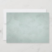  Peacock Feather Bridal Shower Invitations Kaart (Achterkant)