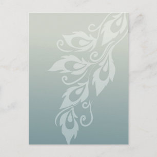 Peacock Feather Briefkaart