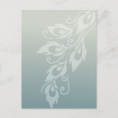 Peacock Feather Briefkaart (Voorkant)