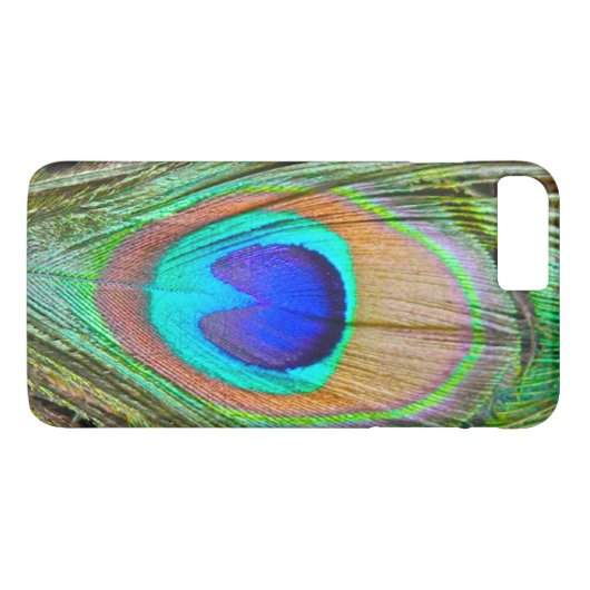 Peacock Feather Case-Mate iPhone Case (Achterkant (Horizontaal))