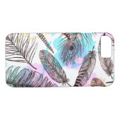 Peacock Feather Case-Mate iPhone Case (Achterkant (Horizontaal))