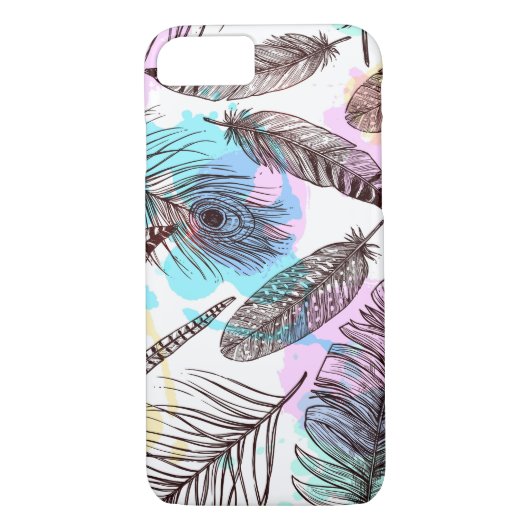 Peacock Feather Case-Mate iPhone Case (Achterkant)