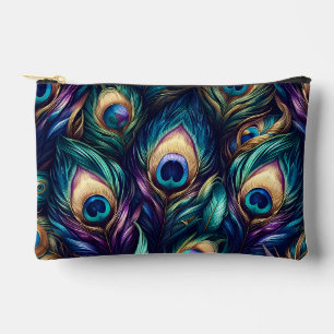 Peacock feather design uniek etui