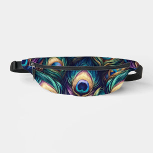 Peacock feather design uniek heuptasje