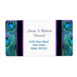 Peacock Feather Drama - Adres Label