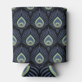 Peacock Feather: Elegant patroon. Blikjeskoeler (Achterkant)