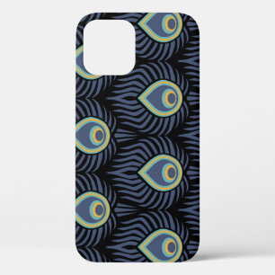 Peacock Feather: Elegant patroon. Case-Mate iPhone Case