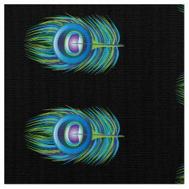 Peacock Feather Fabric Stof