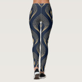 Peacock Feather: Floral Paisley Leggings (Achterkant)
