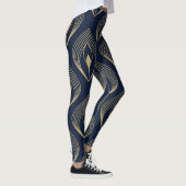 Peacock Feather: Floral Paisley Leggings (Rechts)
