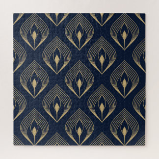 Peacock Feather: Floral Paisley Legpuzzel