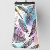 Peacock Feather Golfheadcover (Draai 90)