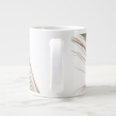 Peacock Feather Grote Koffiekop (Achterkant)