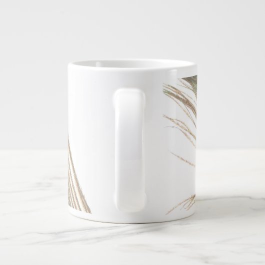 Peacock Feather Grote Koffiekop (Achterkant)