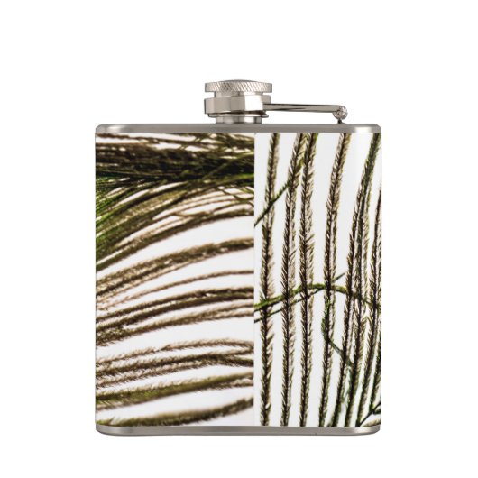 Peacock Feather Heupfles (Achterkant)