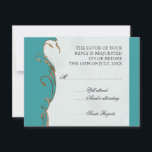 Peacock Feather in Swirls - Weddenschap Kaart<br><div class="desc">Deze kunst is ontworpen voor een modern en hedendaags collectie. Er is een volledig samenstel van producten en kan in verscheidene kleurenwegen worden tot stand gebracht. Als je wilt dat het overeenkomt met je bruiloft, laat het ons dan via e-mail weten en we zullen je graag helpen. Dit ontwerp bestaat...</div>