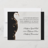 Peacock Feather in Swirls - Weddenschap Kaart (Voorkant)