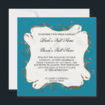 Peacock Feather in Swirls - Weddenschap Kaart<br><div class="desc">Deze kunst is ontworpen voor een modern en hedendaags collectie. Er is een volledig samenstel van producten en kan in verscheidene kleurenwegen worden tot stand gebracht. Als je wilt dat het overeenkomt met je bruiloft, laat het ons dan via e-mail weten en we zullen je graag helpen. Dit ontwerp bestaat...</div>