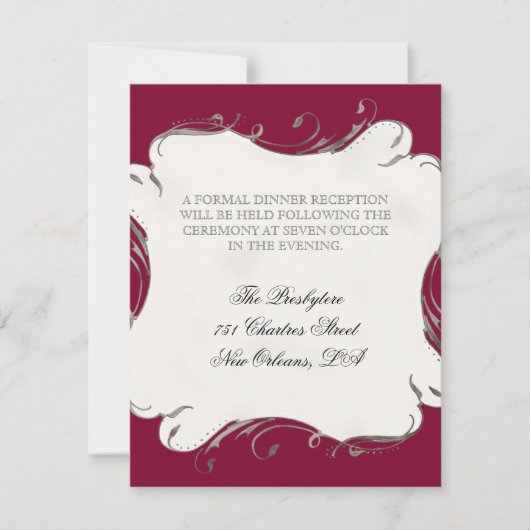 Peacock Feather in Swirls - Weddenschap Kaart (Voorkant)