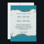 Peacock Feather in Swirls - Weddenschap Kaart<br><div class="desc">Deze kunst is ontworpen voor een modern en hedendaags collectie. Er is een volledig samenstel van producten en kan in verscheidene kleurenwegen worden tot stand gebracht. Als je wilt dat het overeenkomt met je bruiloft, laat het ons dan via e-mail weten en we zullen je graag helpen. Dit ontwerp bestaat...</div>