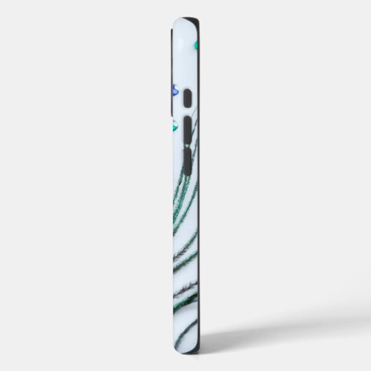 Peacock Feather Jewels Case-Mate iPhone Case (Achterkant / Links)