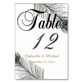 Peacock Feather Kaart (Voorkant)