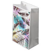 Peacock Feather Klein Cadeauzakje (Achterkant Gekanteld)