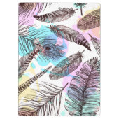 Peacock Feather Klembord (Achterkant)