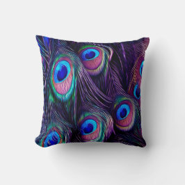 Peacock Feather Kussen