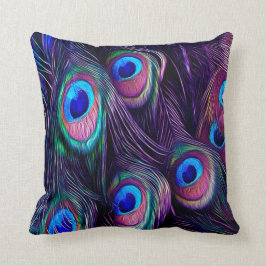 Peacock Feather Kussen