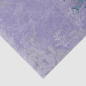 Peacock Feather Lavender Paars Gold-ontkoppelingsk Tissuepapier (Detail)