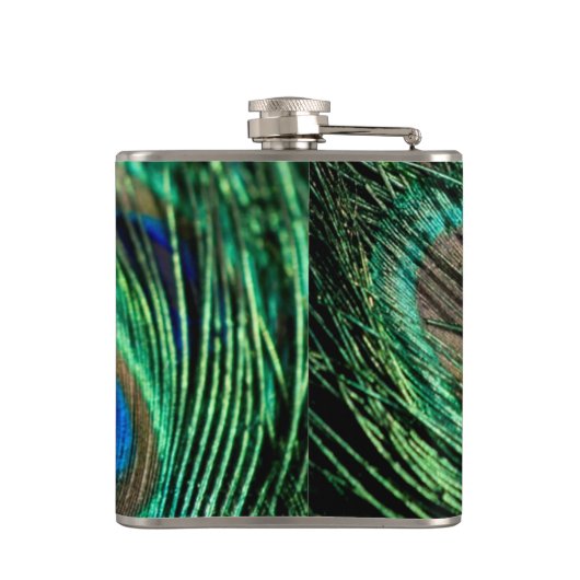 Peacock Feather Lucky Heupfles (Achterkant)