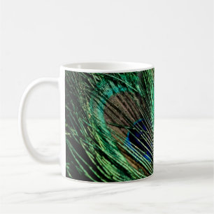 Peacock Feather Lucky Koffiemok