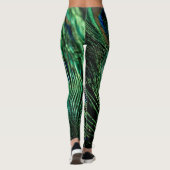 Peacock Feather Lucky Leggings (Achterkant)