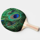 Peacock Feather Lucky Tafeltennisbatje (Zijkant)