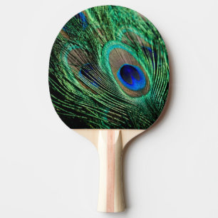 Peacock Feather Lucky Tafeltennisbatje