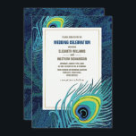 Peacock Feather Navy Blue Gold Wedding Kaart<br><div class="desc">Elegant Peacock Feather Design met Gold Foil Lijst gepersonaliseerde Navy Blue Wedding Invitations. Pas de namen, de datum, de tekst en alle details van uw Uitnodigingen aan. Aanpassing van de Bridal Shower-uitnodigingen, sla de datumkaarten op, Bridesmaid om Kaarten aan te vragen, bedankt kaarten, bruiloft en cadeaus die beschikbaar zijn in...</div>