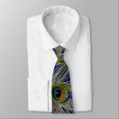 Peacock Feather Necktie Stropdas (Gebonden)
